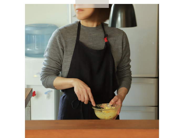 やる気スイッチが入る、リネンエプロンの話 ―hushykke 羽戸正美さん