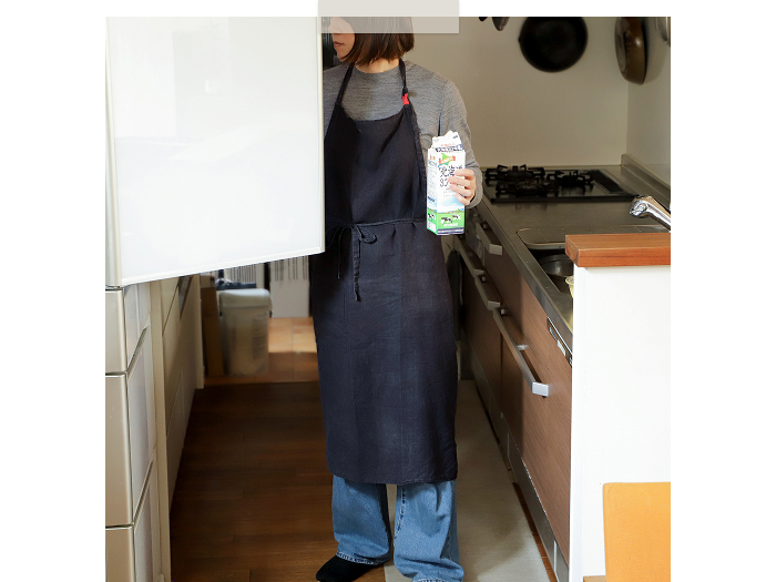 やる気スイッチが入る、リネンエプロンの話 ―hushykke 羽戸正美さん