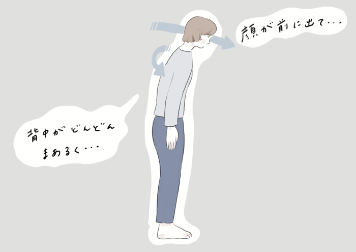 あなたは猫背、反り腰、ストレートネック、巻き肩?簡単にできる姿勢診断