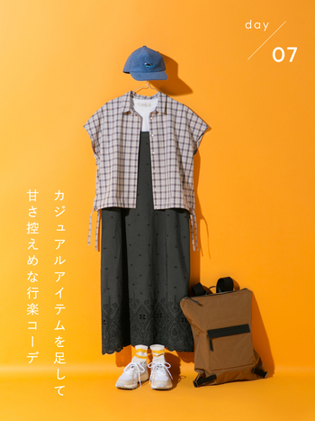 【5items 7days】
お仕事から旅行まで頼れる!
knrn.の着回しコーデ