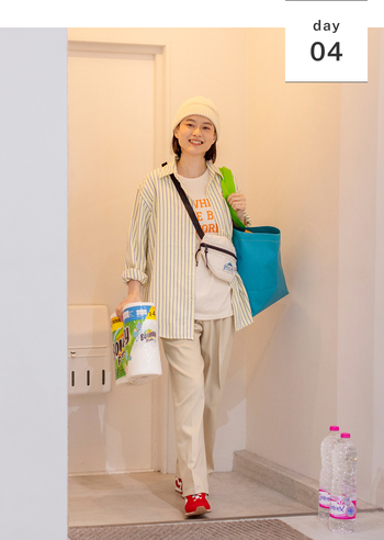 レイヤード&アレンジがいちばん楽しい季節♪ 春の着回し -1-