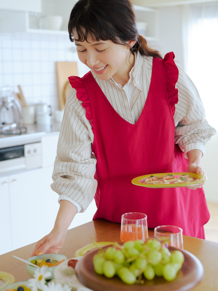 Peaceful Cuisine Ryoya'sエプロン キナリ 【公式通販】