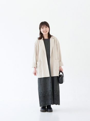大人の甘さがちょうどいい！身長別で見る「キャミワンピ」の試着レビュー