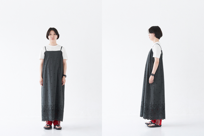 大人の甘さがちょうどいい！身長別で見る「キャミワンピ」の試着レビュー