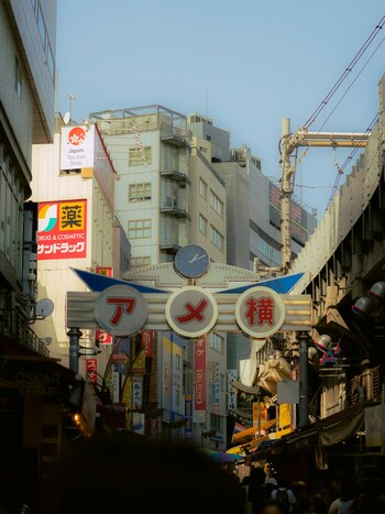 上野駅から御徒町駅までの約500mの距離に、約400もの店舗が軒を連ねる商店街「アメ横」。食品からファッションまで幅広いジャンルの商品が揃う場所ですが、観光客には食べ歩きが大人気です。しっかりお腹を空かせてお出かけになってみては？