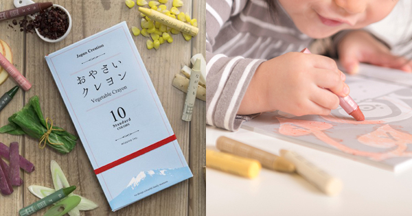 口にしても安全なクレヨンって知ってる 野菜からできた おやさいクレヨン の魅力 キナリノ