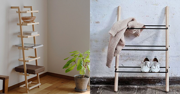 壁に立て掛けるだけでOK。「ラック」で収納力アップ！ | キナリノ