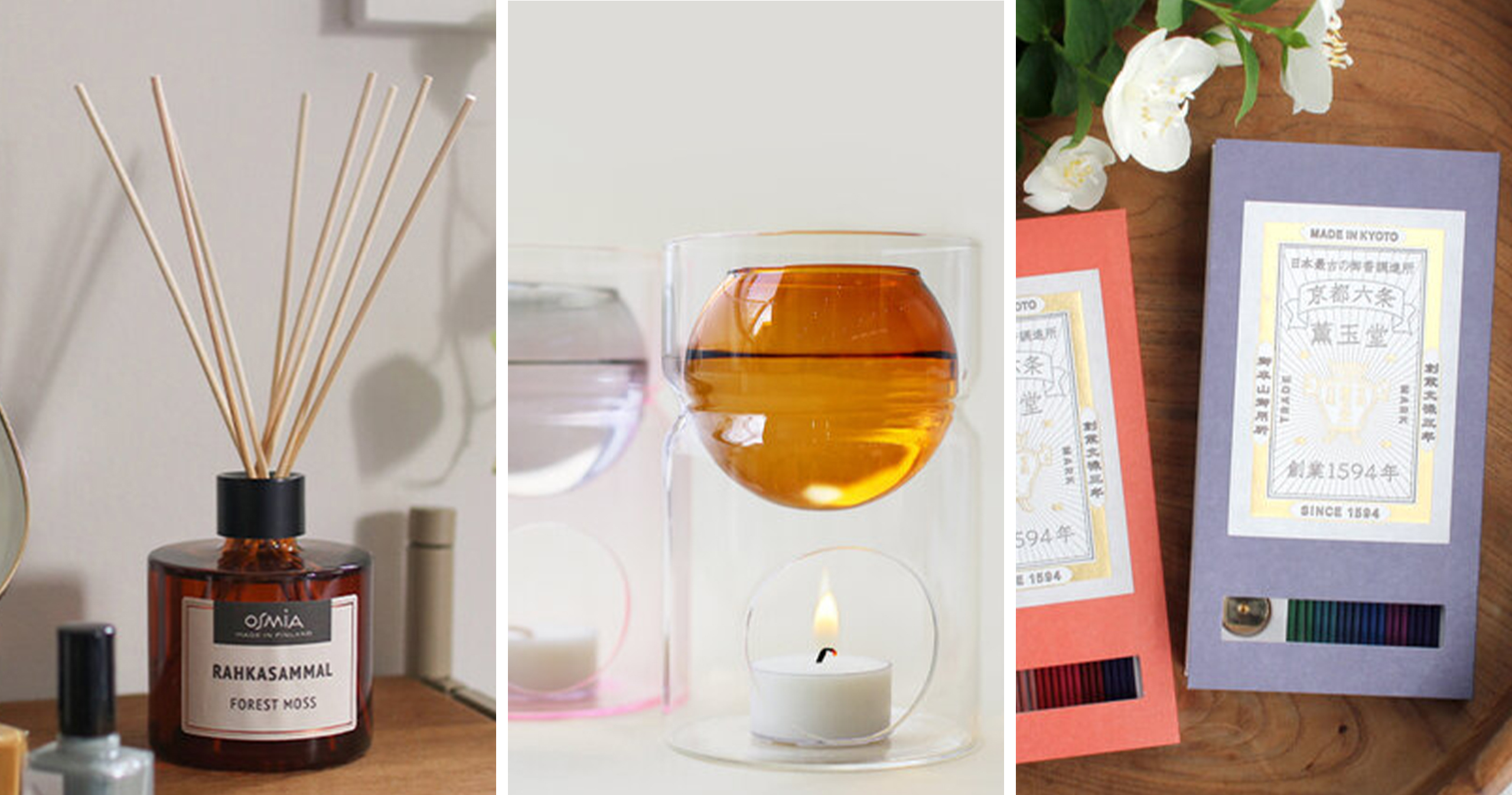 ポキポキ割って楽しむルームフレグランス【香りが選べる3枚入】＠1380