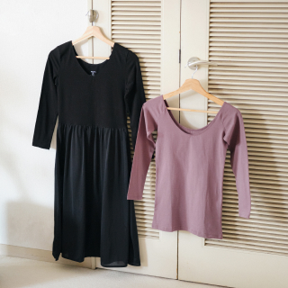 乾燥、汗冷え、チラ見えも解決。今年の冬は綿混のあったかインナーで